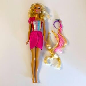 Rare Barbie Hairtastic™ Cut & Style™ 100+ Styles Doll Mattel Barbie® Doll